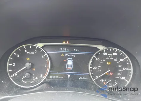 2021 Nissan Altima Sr Fwd из США, поврежденный, VIN 1N4BL4CV8MN358525